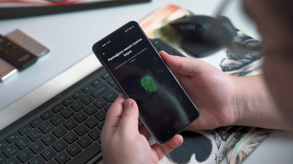 Help Center Thumbprint locked device